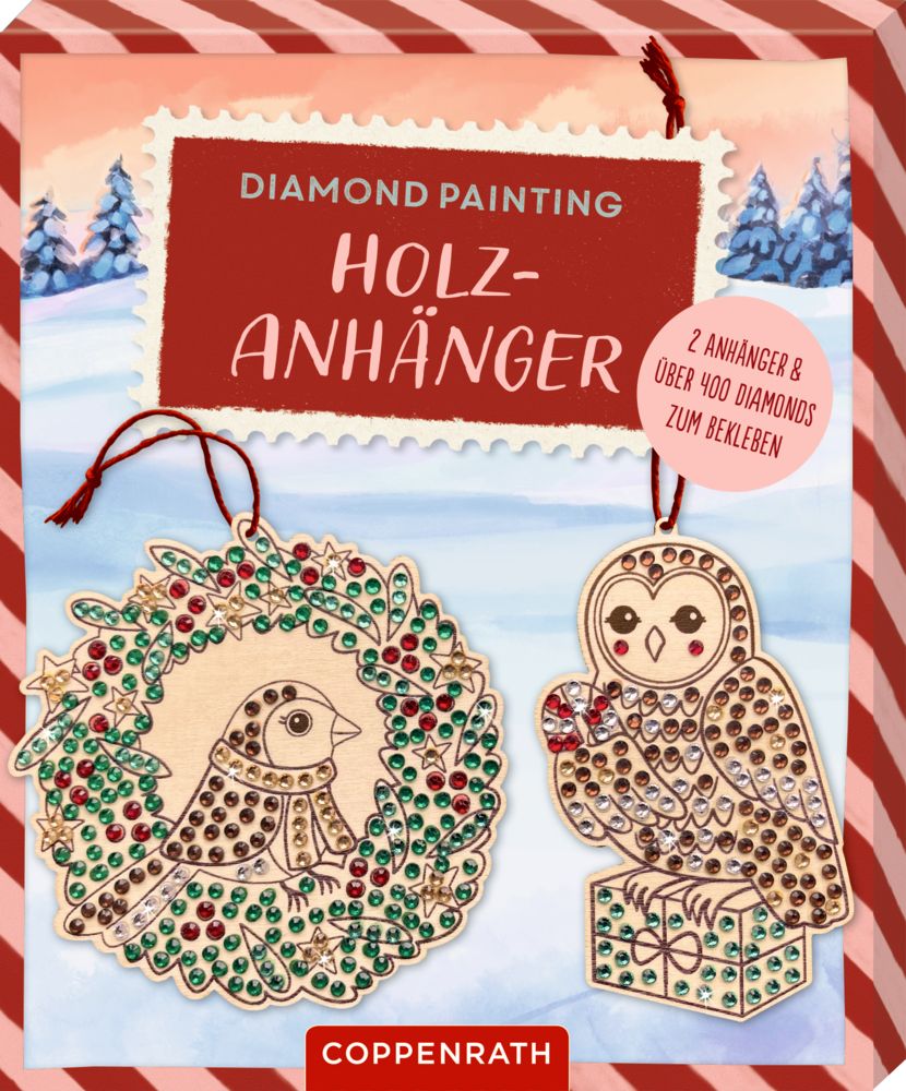 Die Spiegelburg Diamond Painting Holz-Anhänger