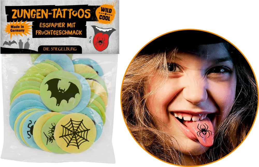 Die Spiegelburg Zungentattoos