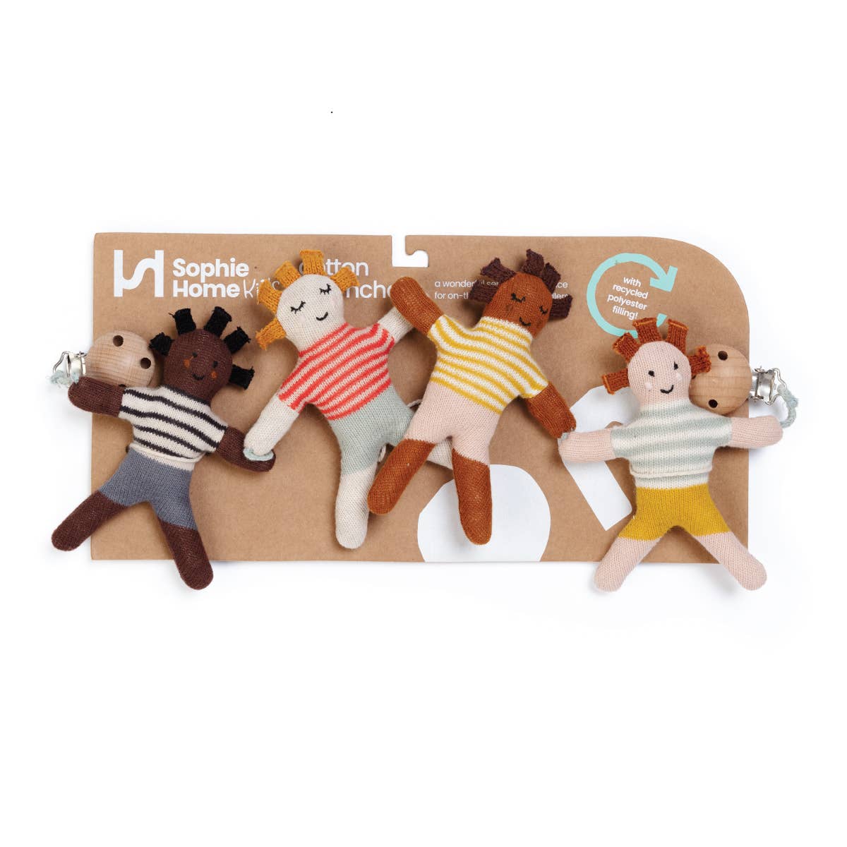 Girlande mit Spielzeugkette für Kinderwagen/Kinderwagen: Buddy