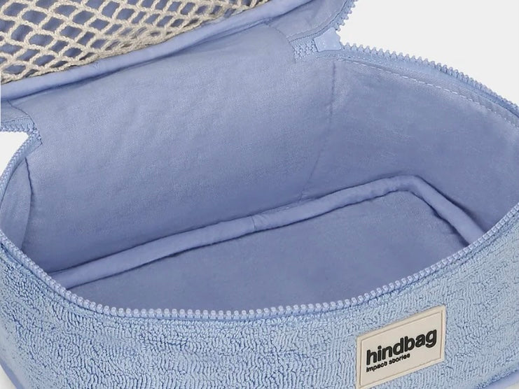 hindbag Kulturtasche Gaspard eponge blue