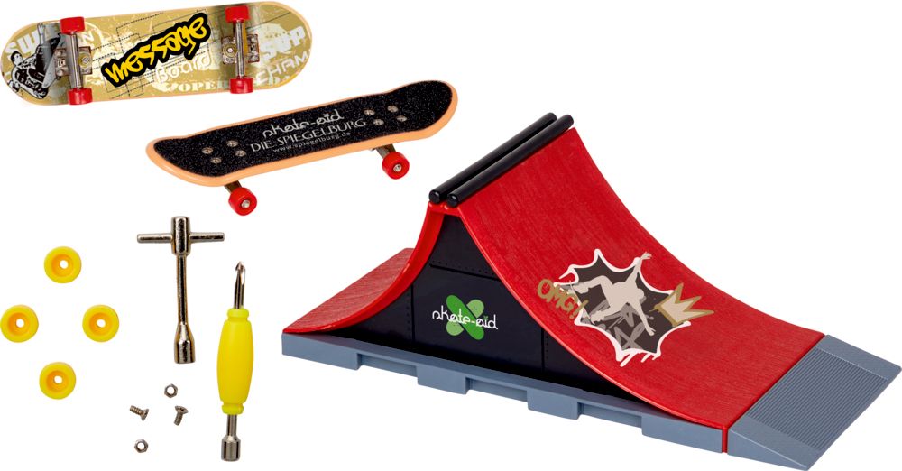 Die Spiegelburg Mini-Skaterampe