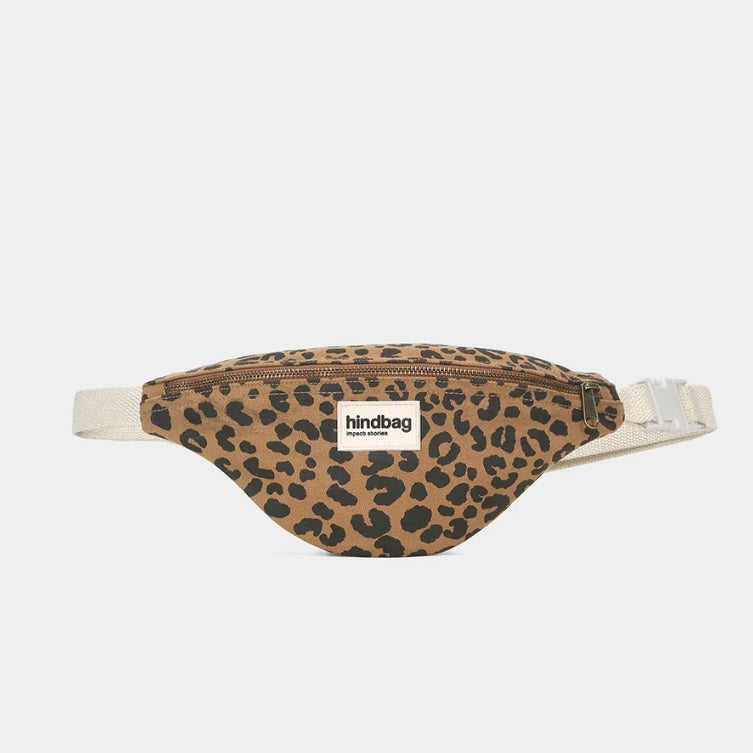 hindbag Augustin Leopard Cannelle