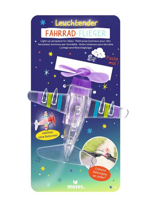 moses leuchtender Fahrrad-Flieger