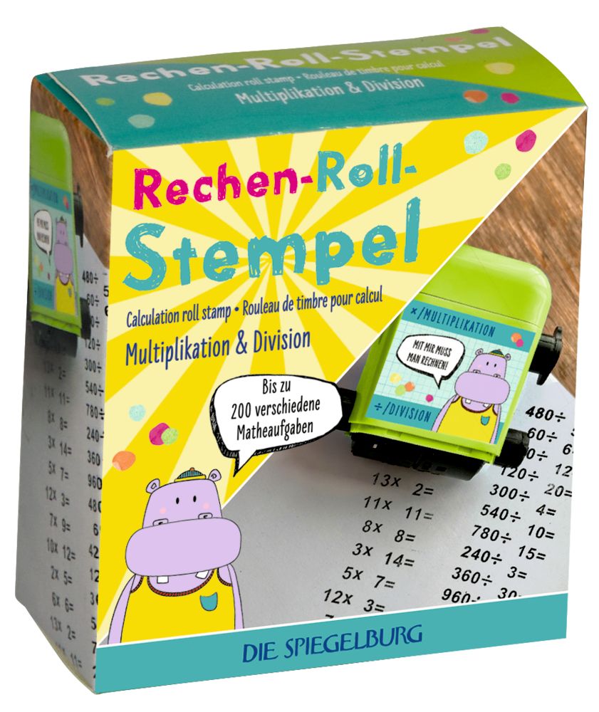 Die Spiegelburg Rechen-Roll-Stempel