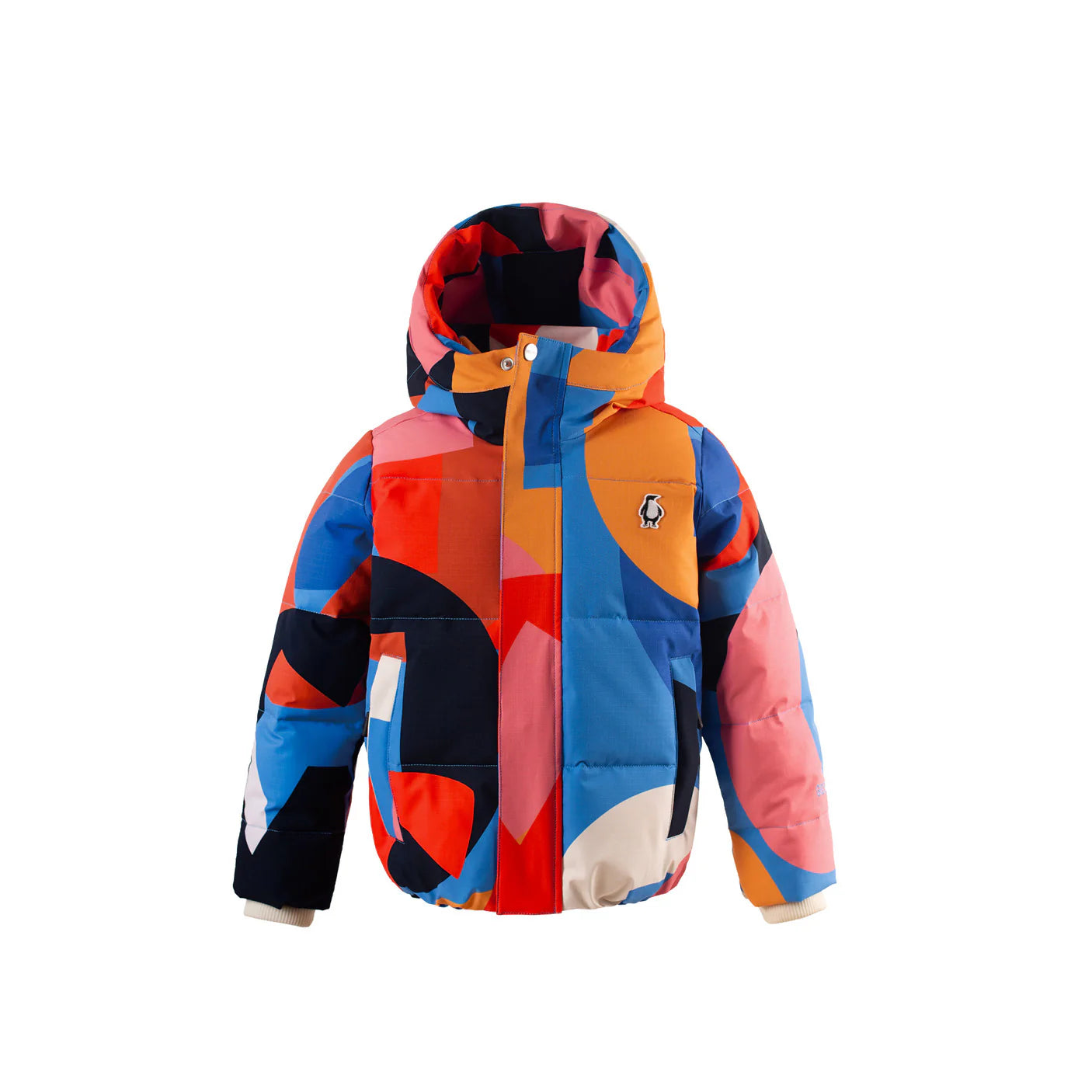 Gosoaky Winterjacke Dragon Eye marina blue multi print