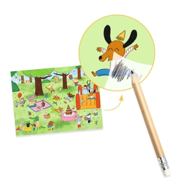 Djeco Rubbelbilder Party Time