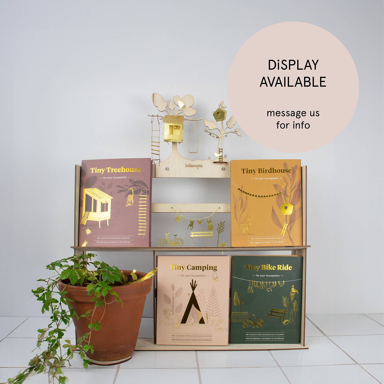 Botanopia Tiny Treehouse – Mini-Baumhaus für deine Pflanzen