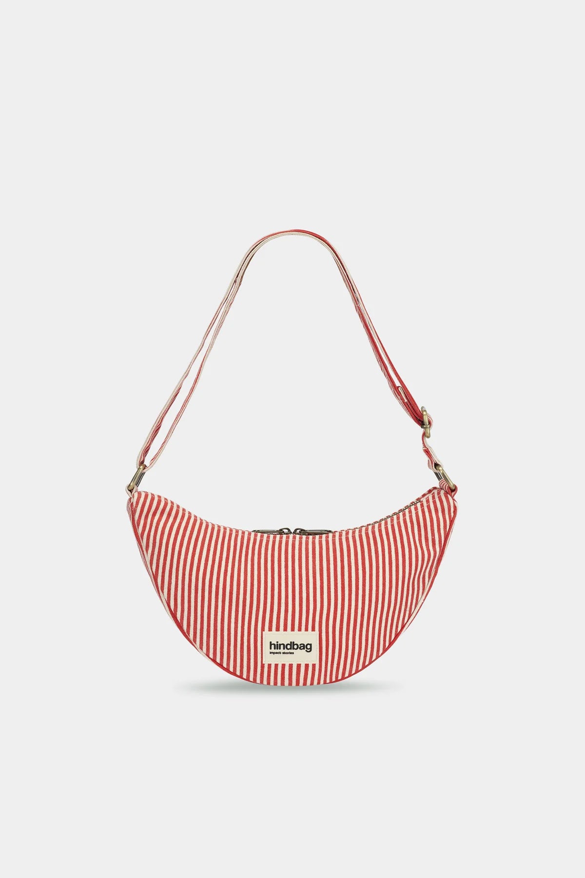 hindbag Andrea rote Streifen
