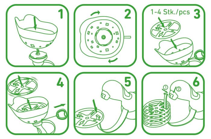 moses Krabbelkäfer Propeller-Fangspiel