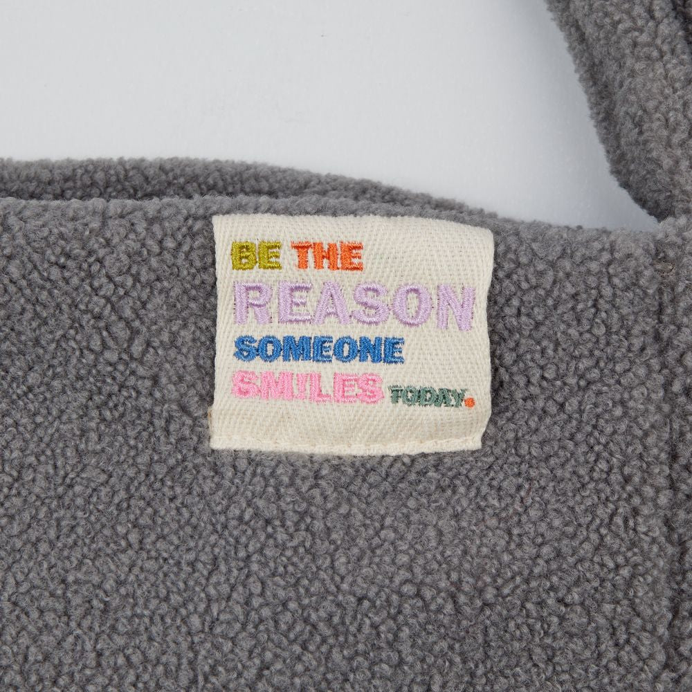 Die Spiegelburg Umhängetasche Teddy Grau-Happy together