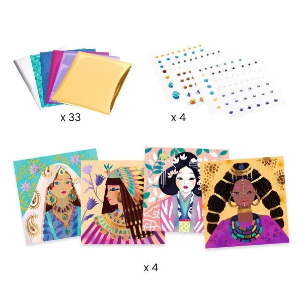 Metallfolie: Kostbare Schmuckstücke 5-8