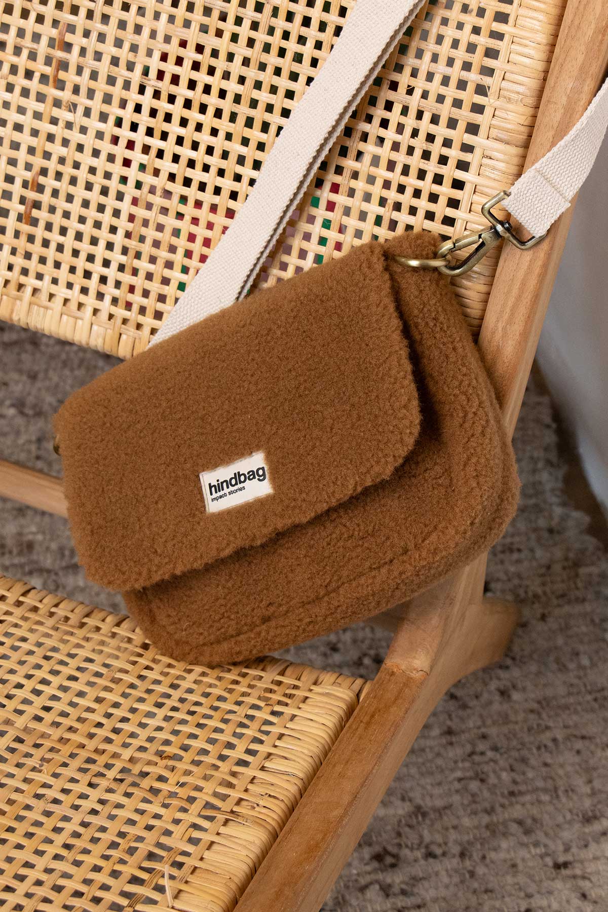 Margault Teddy Tasche Braun