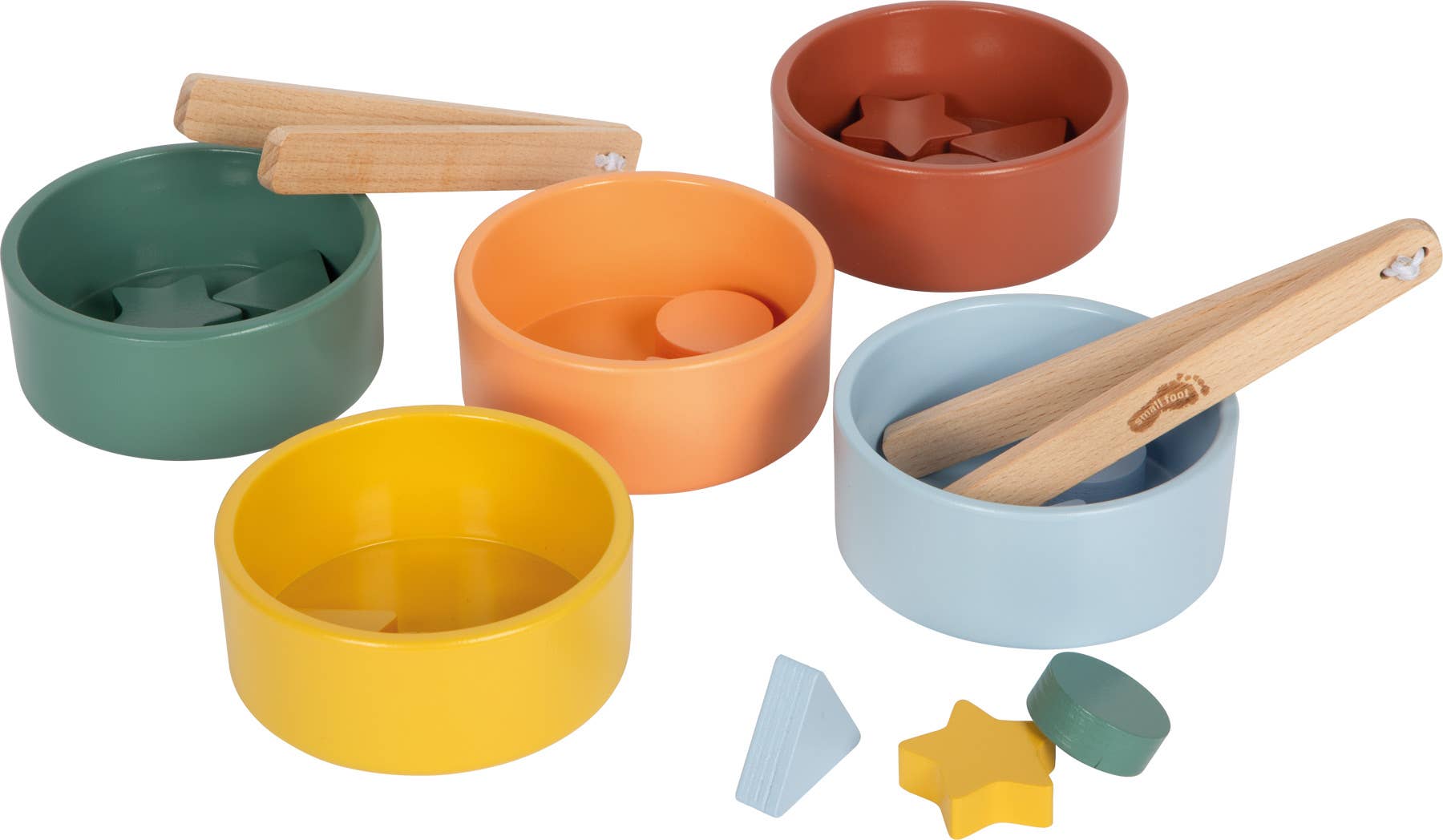 Montessori Sortierspiel mit Zange | Motorik| Holz