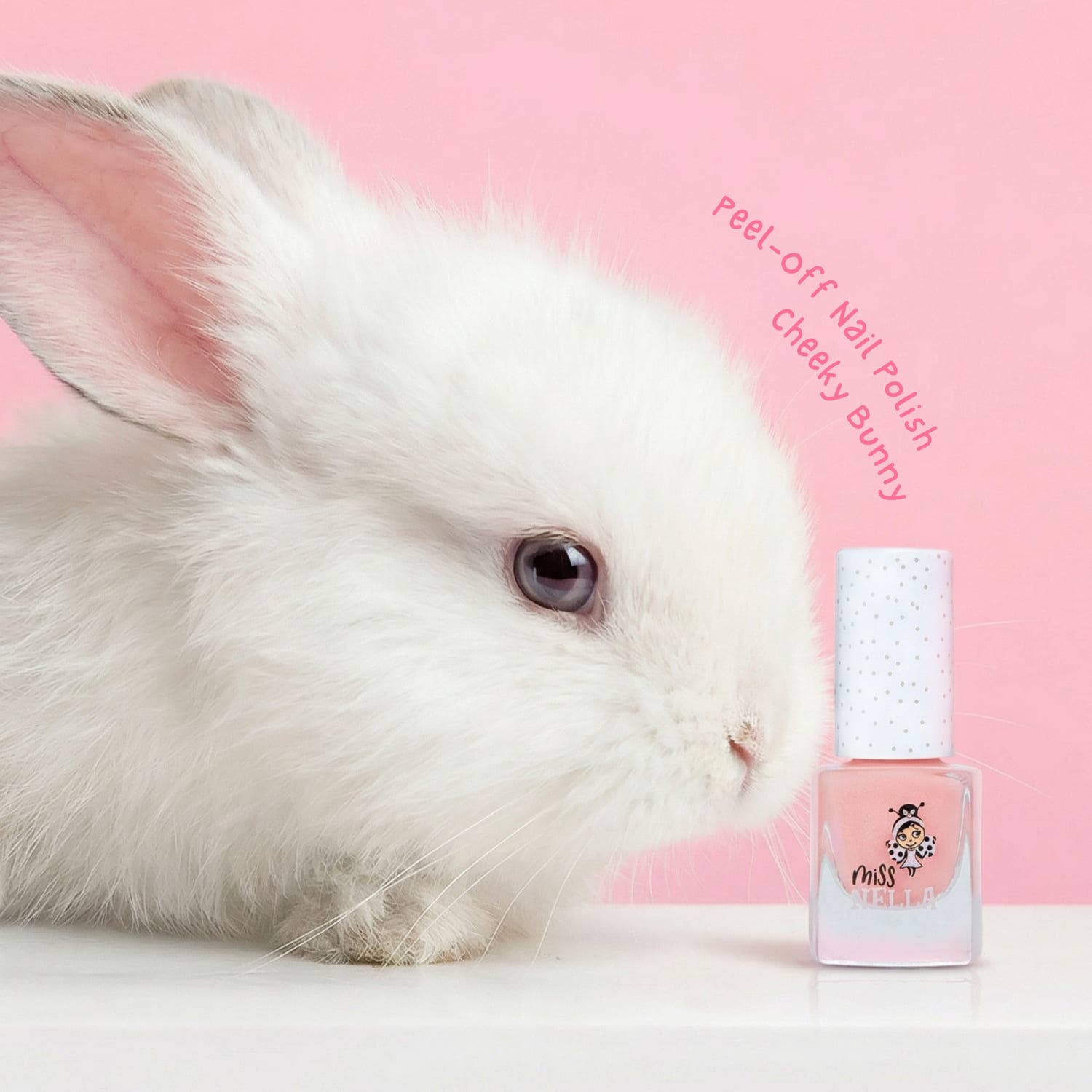 Miss Nella Cheeky Bunny abziehbarer geruchsfreier Nagellack