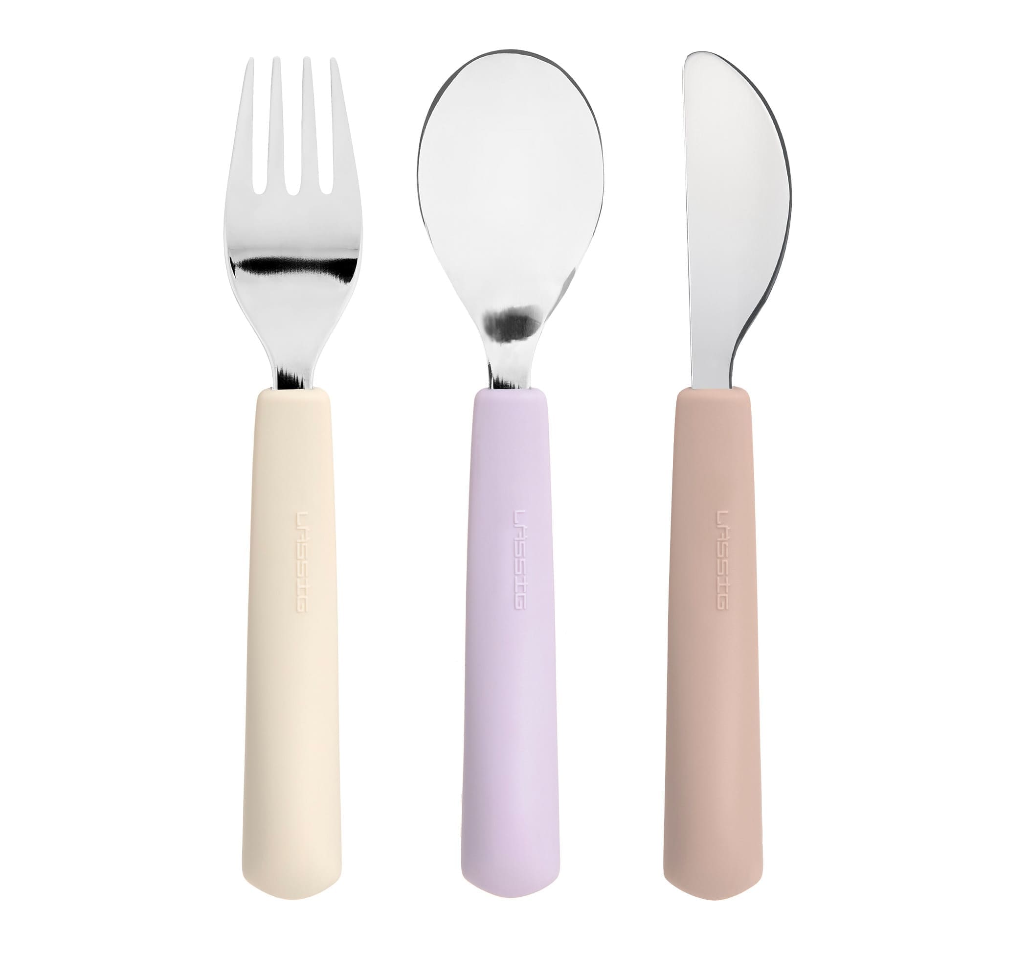 Lässig Kinderbesteck Set Tiny Team Katze