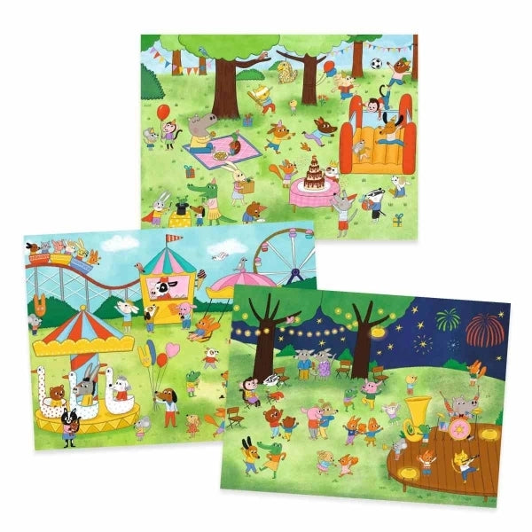 Djeco Rubbelbilder Party Time