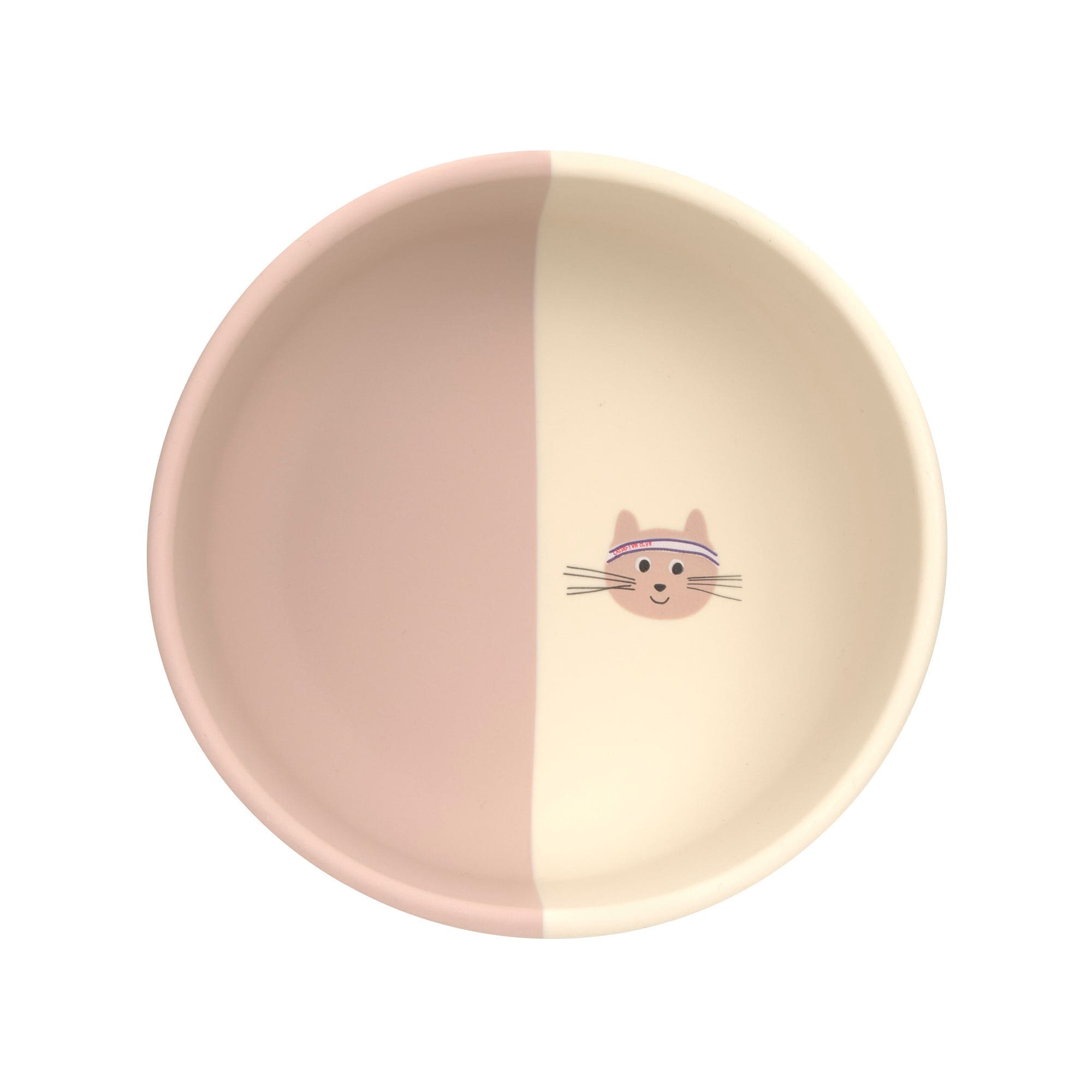 Lässig Silikon-Schale rosa