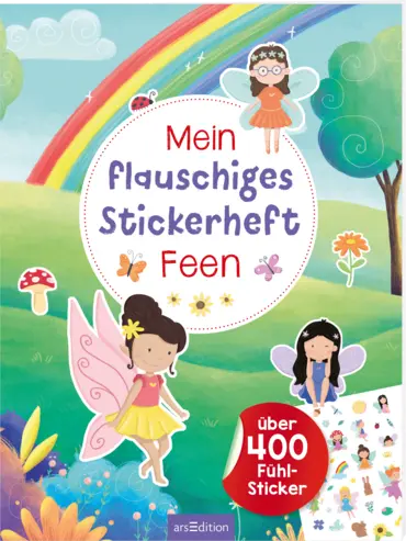 arsEdition Mein flauschiges Stickerheft Feen