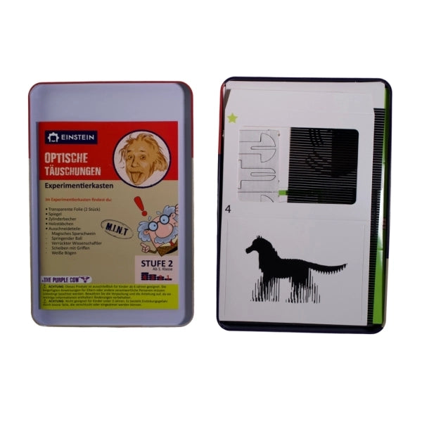 Einstein Experimentierkasten optische Täuschungen