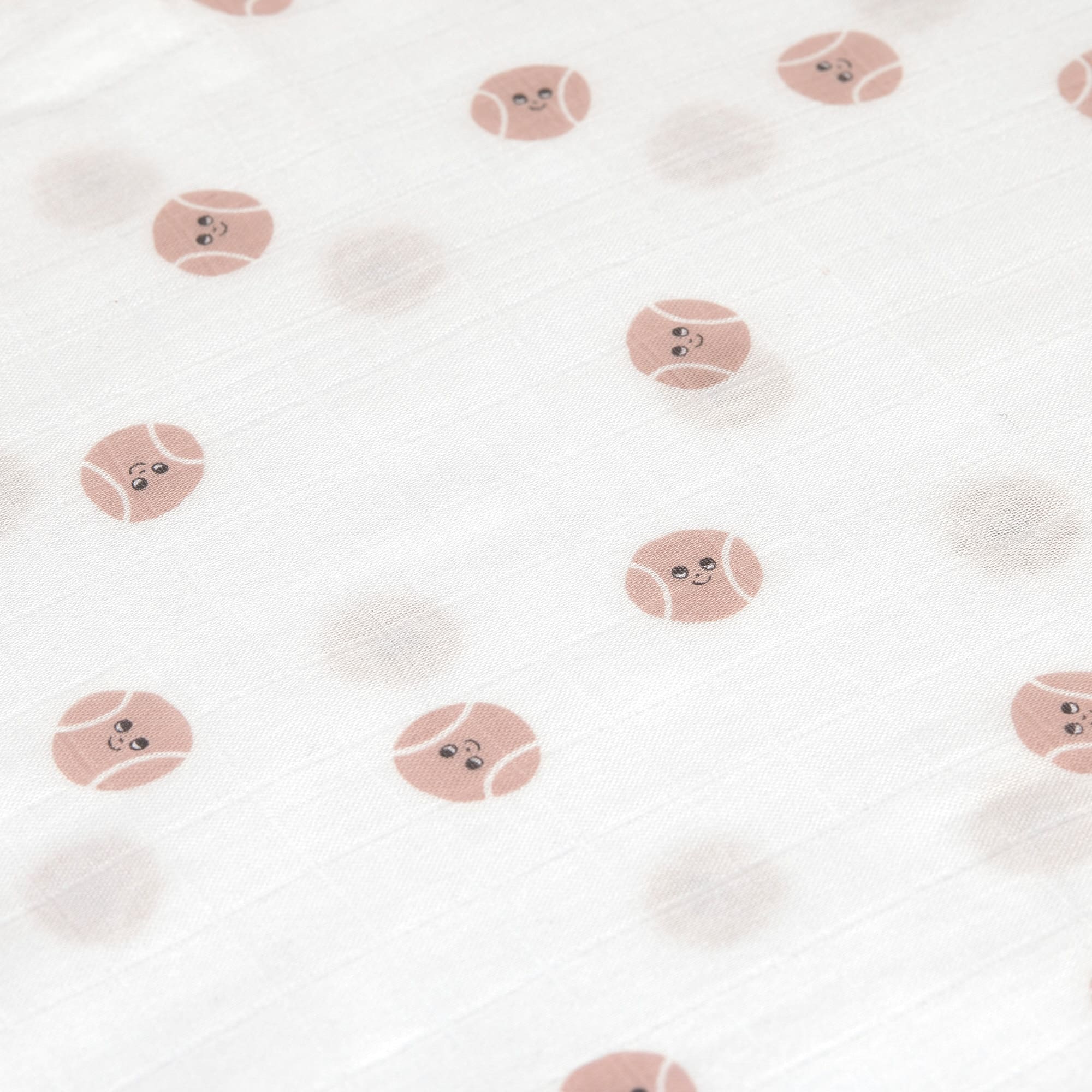 lässig Mulltücher 3er-Set 80 x 80 CM - Tiny Team flieder