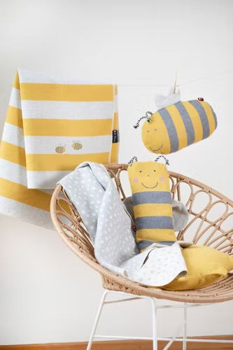 David Fussenegger Juwel Babydecke mit Bienen