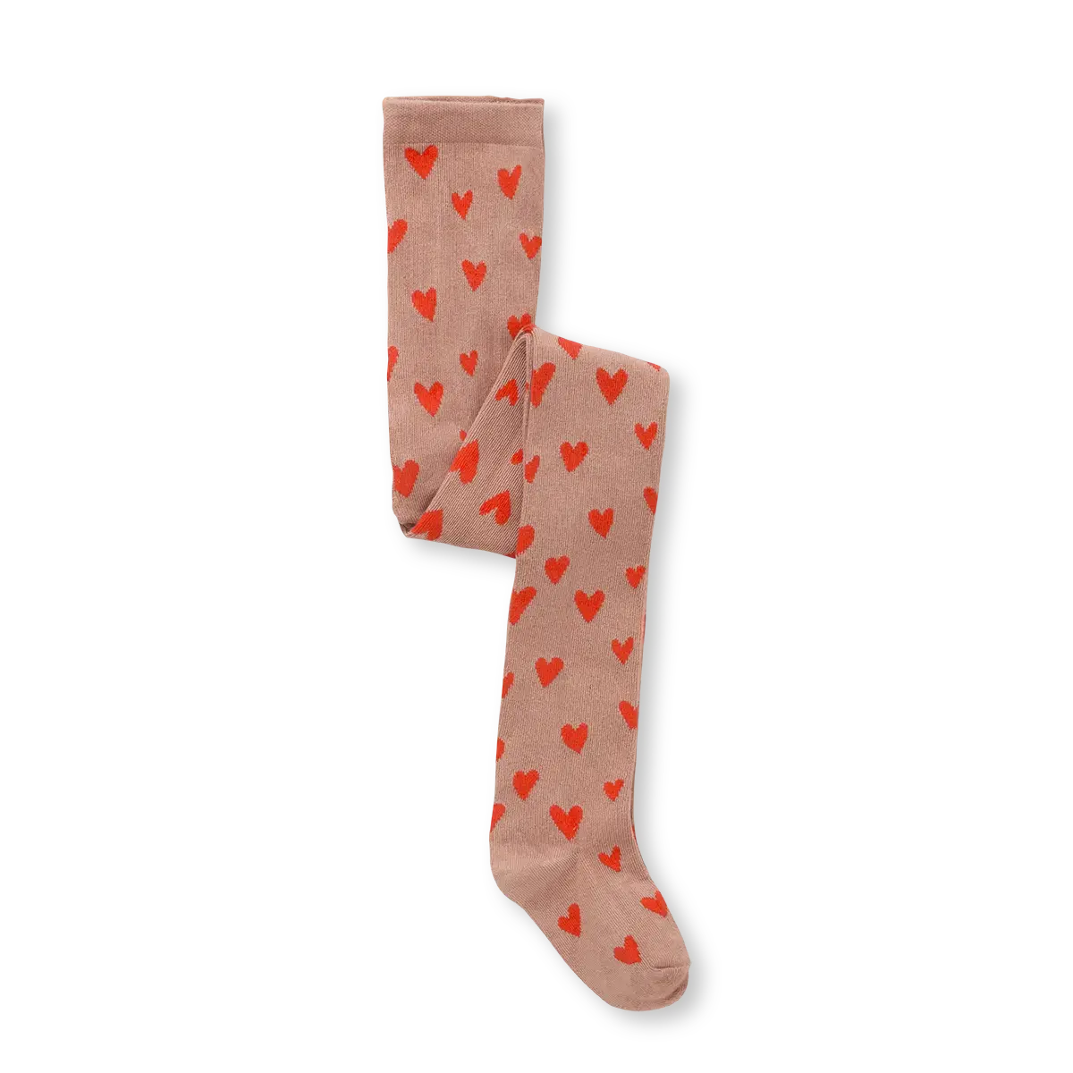 Sproet & Sprout Strumpfhose Hearts Praline