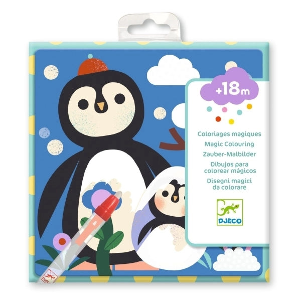 Djeco Zauber-Malbilder Tierbabys aus alles Welt