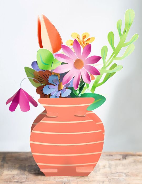 Moses Papierblumen-Bastelset