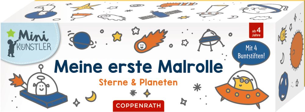 Coppenrath Meine erste Malrolle Sterne & Planeten