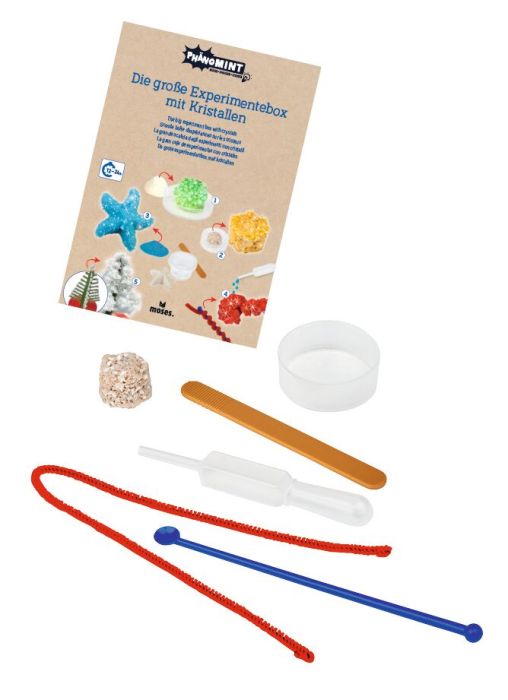 moses PhänoMINT Die große Box der Experimente mit Kristallen