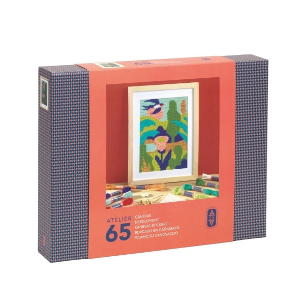 Djeco Atelier 65 Stickerei Vogel