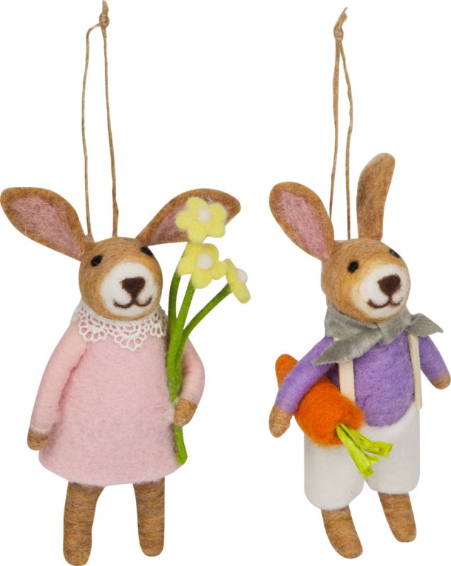 Die Spiegelburg Filz-Anhänger Hase