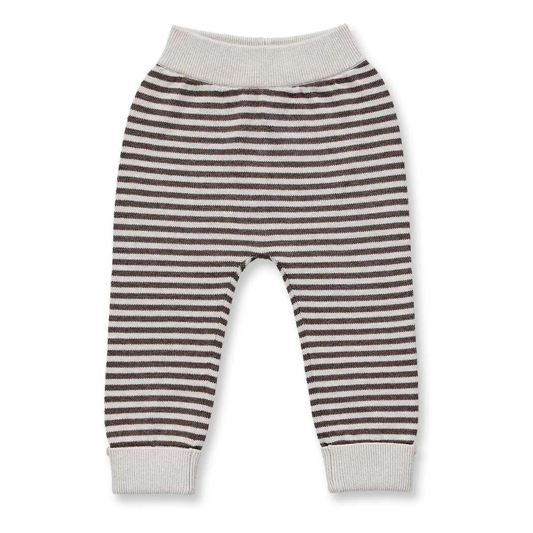 Sense Organics PABLO Strickleggings Melange Stripes