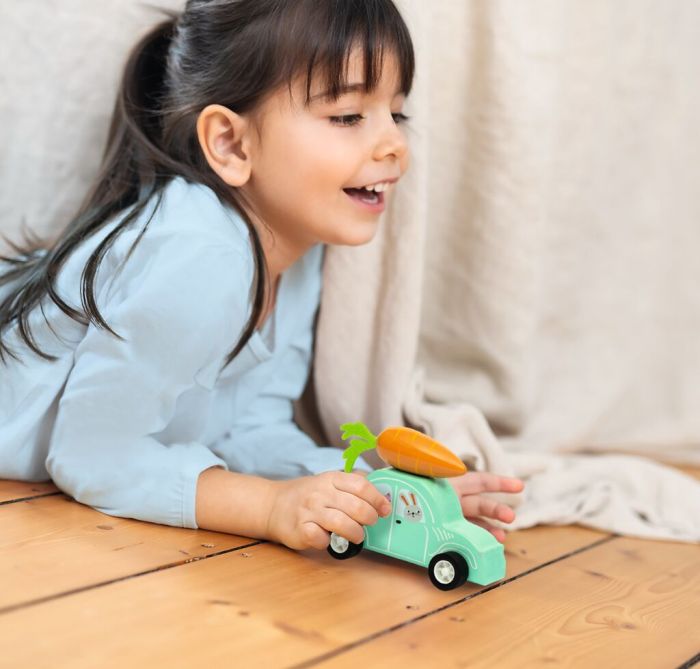 Moses flotter Holz-Flitzer