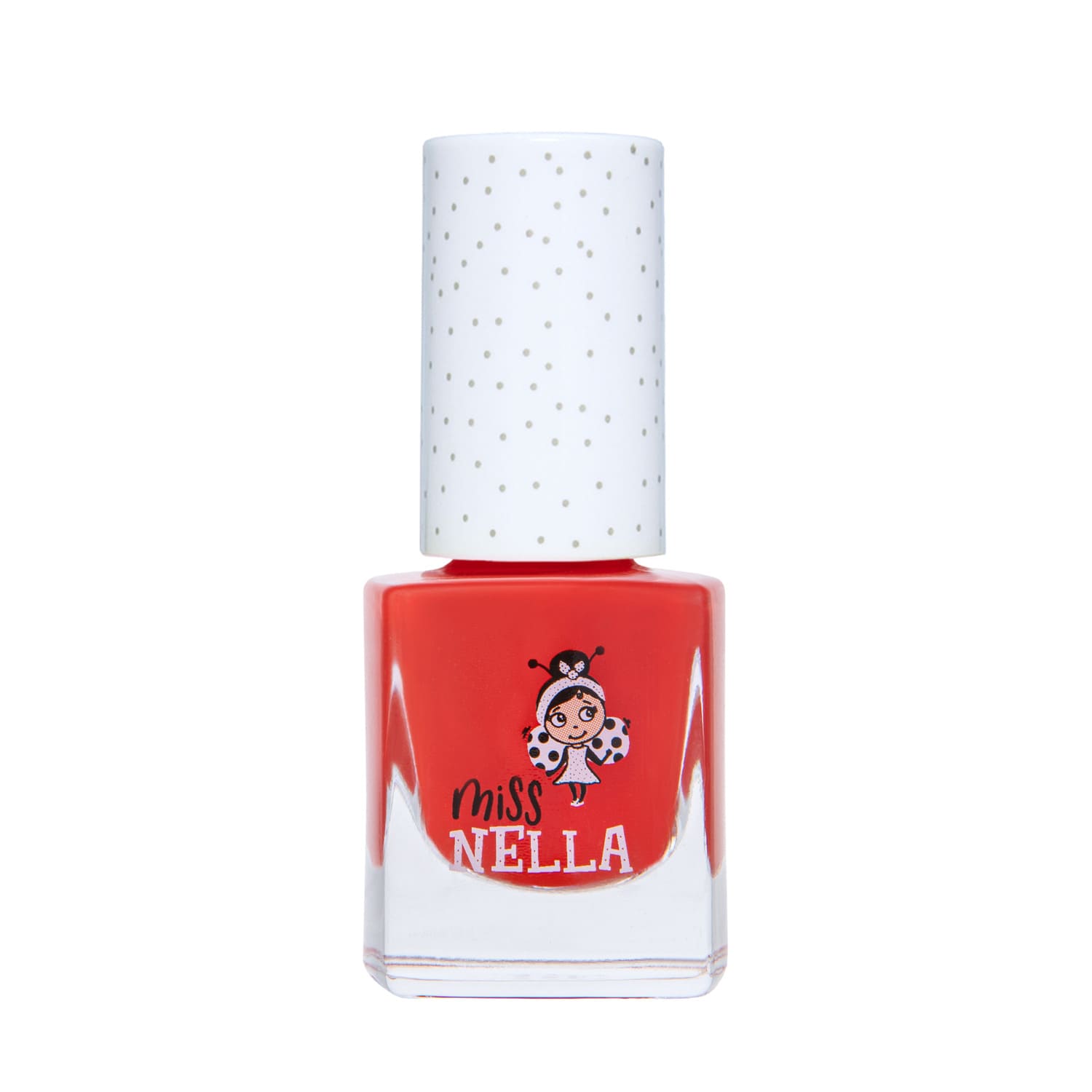 Miss Nella Peel-off Nagellack in Erdbeer-Creme, geruchsneutral