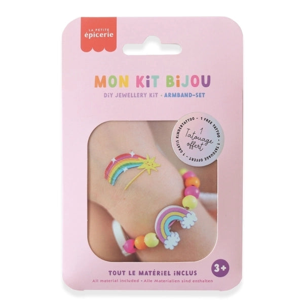 La petite épicerie Armband-Set Regenbogen