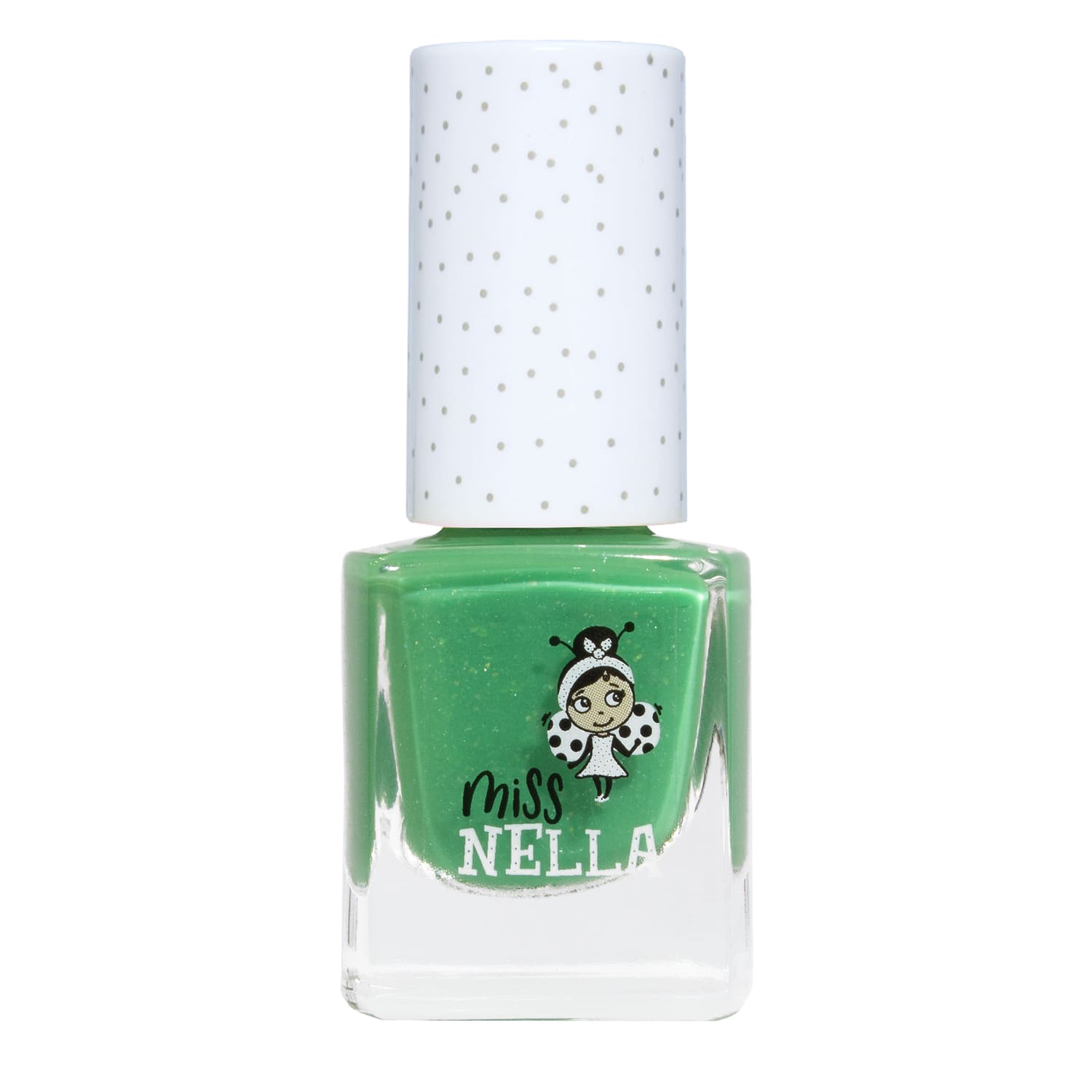 Miss Nella Kinder Nagellack zum Abziehen, geruchsfrei Kiss the frog