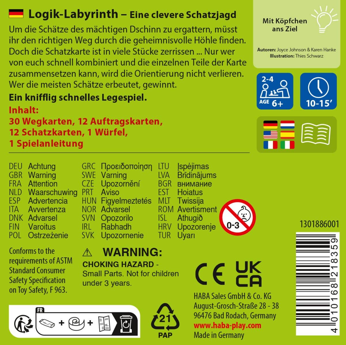 Haba Logik-Labyrinth