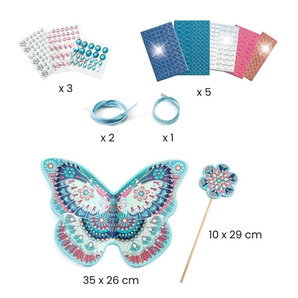 Djeco DIY: Feenflügel& Zauberstab