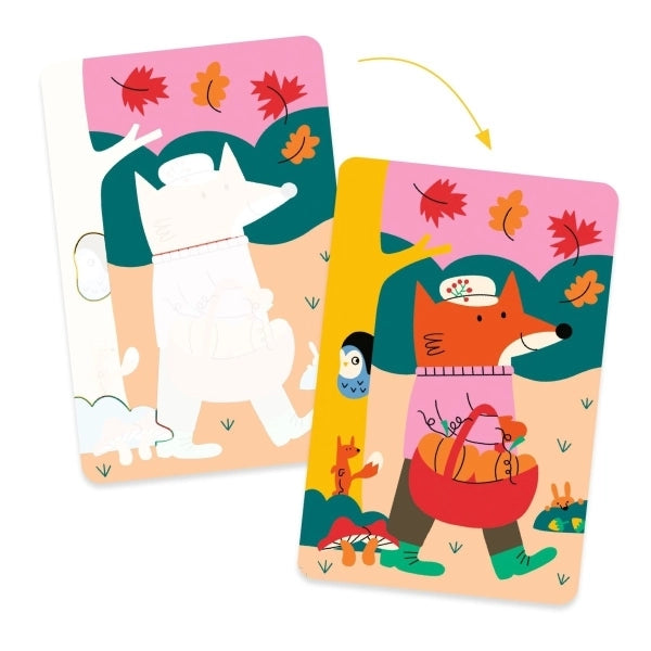 Djeco Wassermalen Vier Jahreszeiten