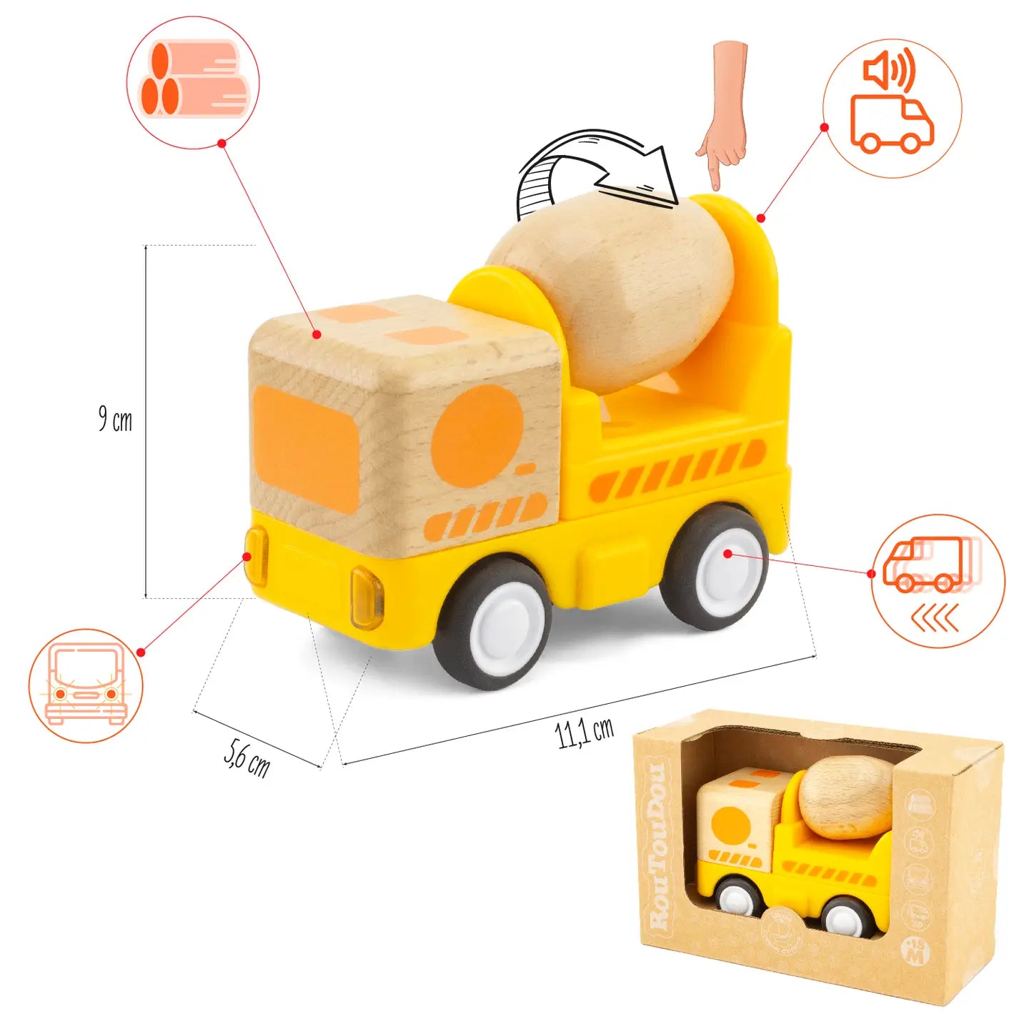 Ulysse Routoudou: Mini Betonmischer