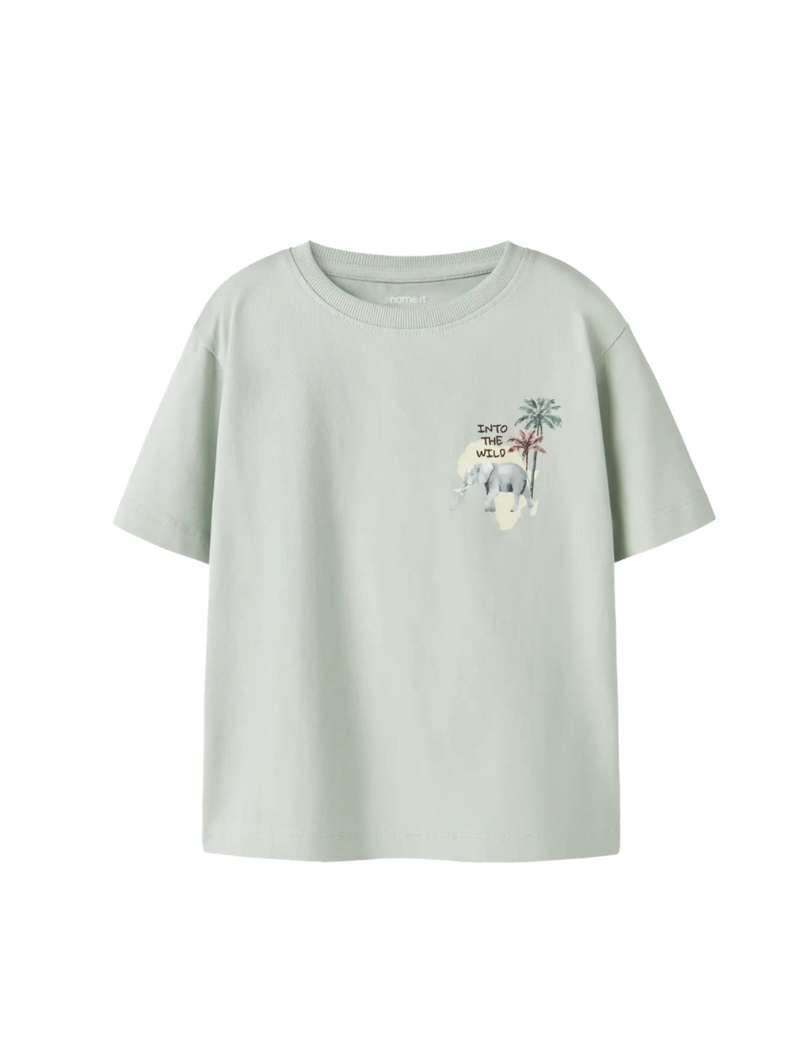 name it T-Shirt Safari (nmmhugo) Pale Aqua