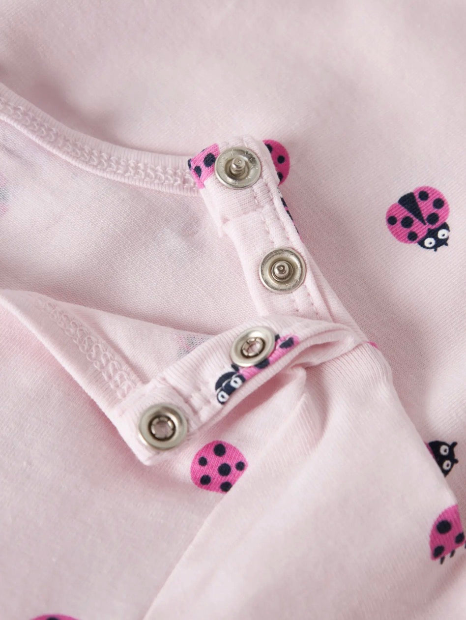 name it Kurzarmkleid Rosa mit Marienkäfern ( nbfvandora)