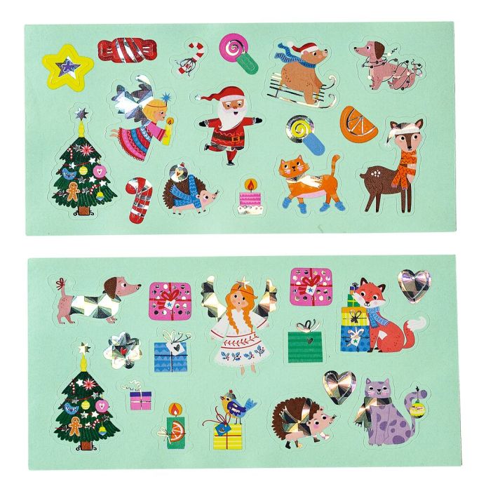 moses Sticker von der Rolle Weihnachtsfreunde