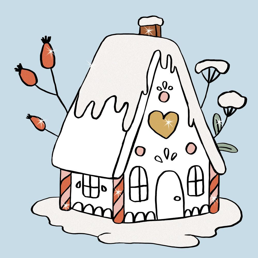 Die Spiegelburg Glitzer-Malblock: Frohe Weihnachten!