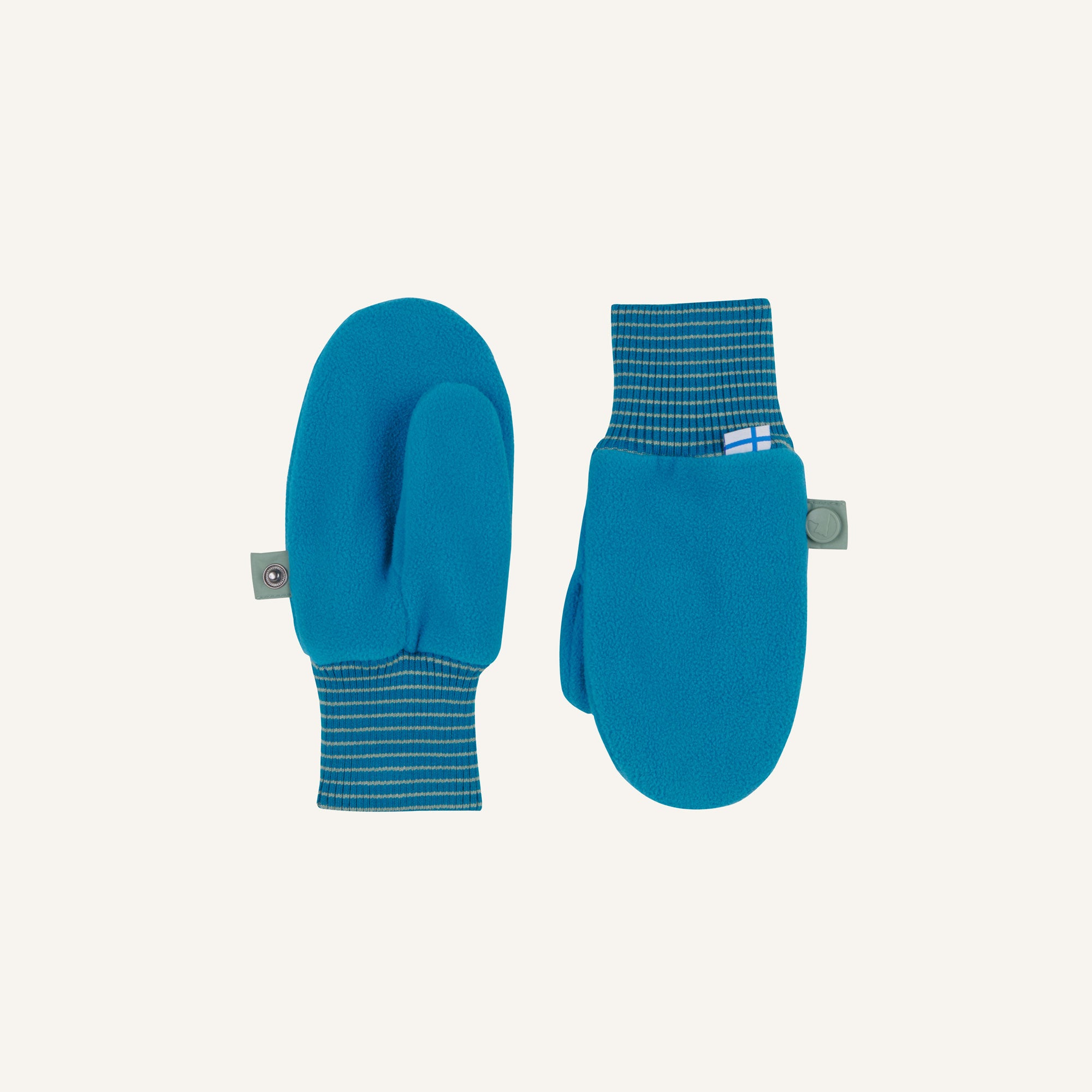 Finkid Fausthandschuhe Fleece Pupujussi mosaic/ green bay