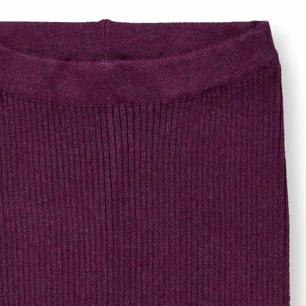 Sense Organics Baby Leggings Yuma Bordeaux Melange