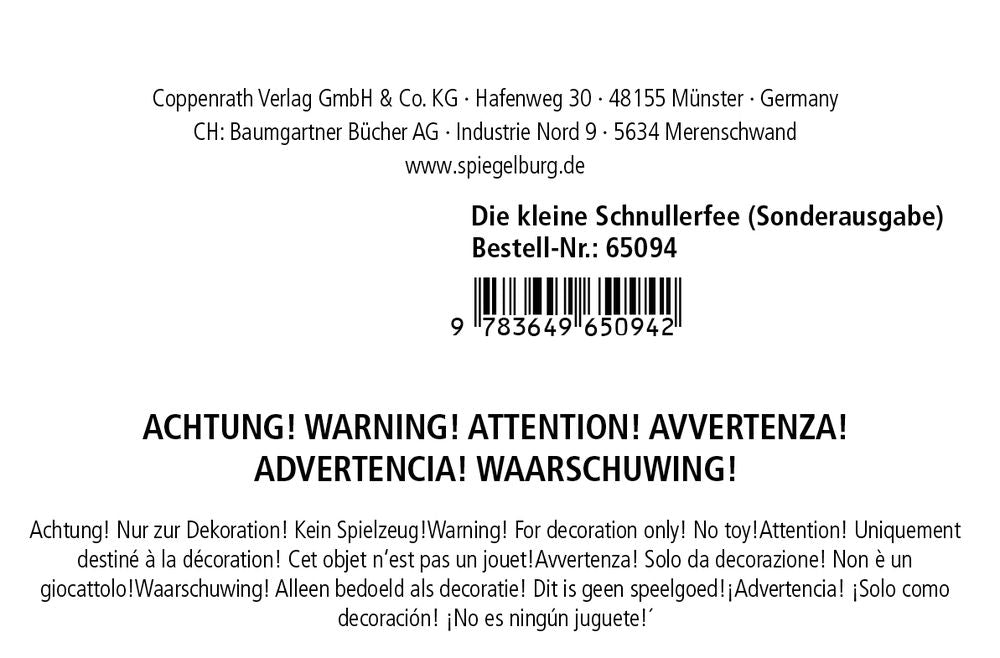 Coppenrath Die Schnullerfee