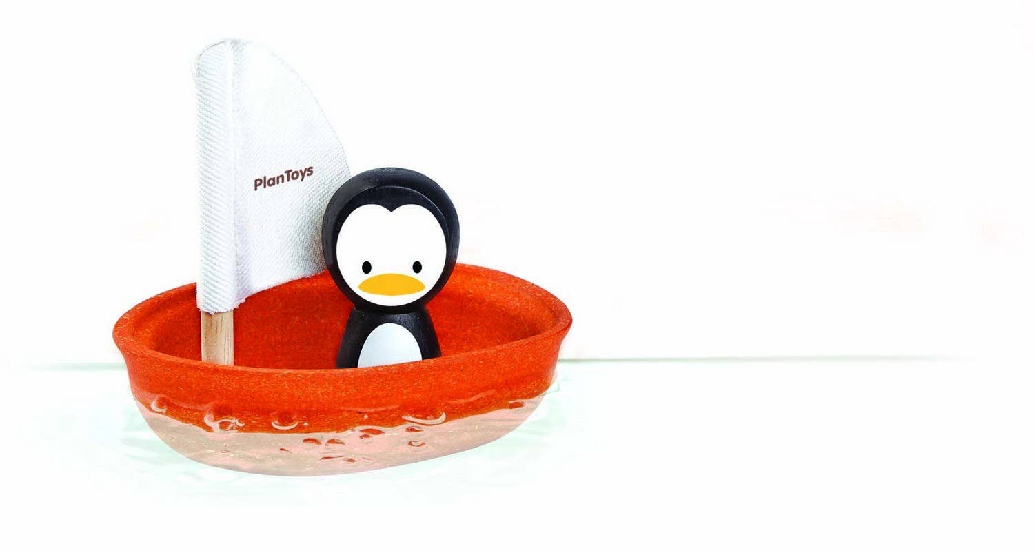 PlanToys - Segelboot Pinguin