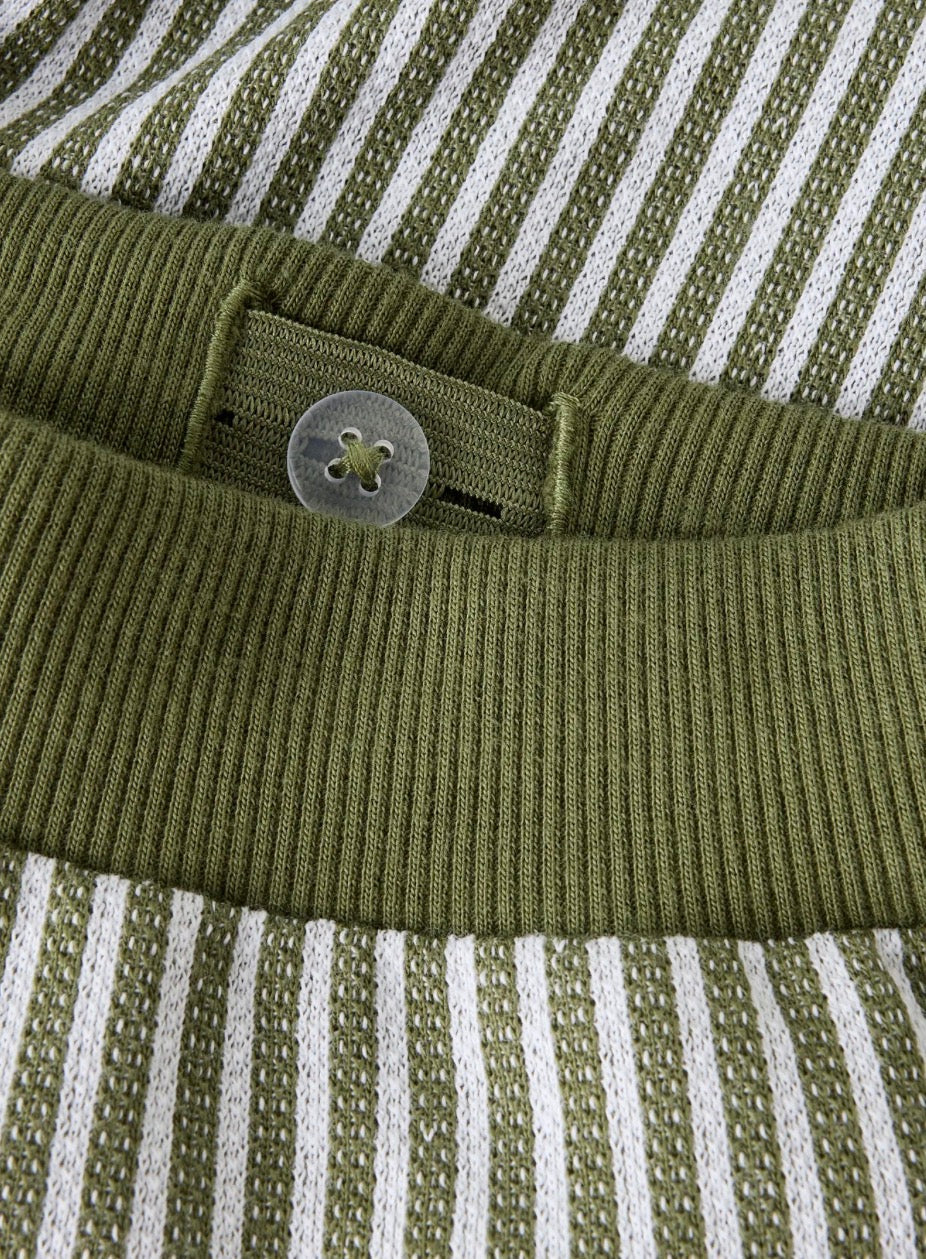 name it gestreifte Shorts (nmmhans) grün